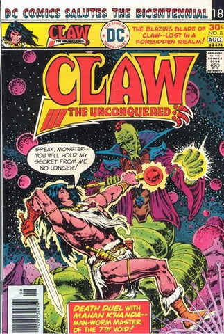 Claw The Unconquered #8 by DC Comics