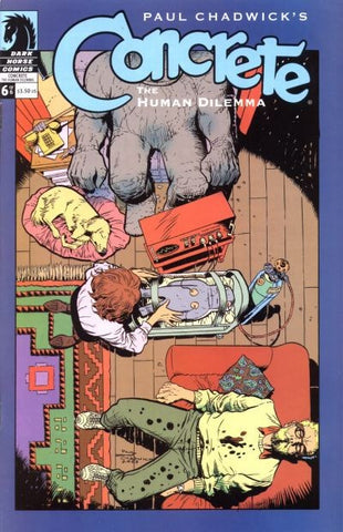 Concrete Human Dilemma #6 by Dark Horse Comics