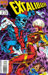 Excalibur #73 by Marvel Comics