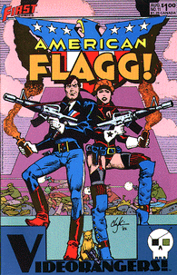 American Flagg! #11 by First Comics