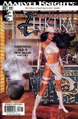 Elektra #22 by Marvel Comics