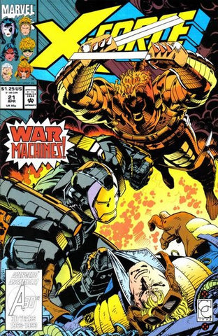 X-Force #21 by Marvel Comics