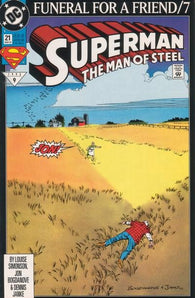 Superman Man of Steel #21 by DC Comics