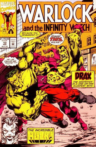 Warlock And Infinity Watch #13 by Marvel Comics