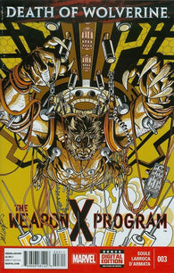 Death Of Wolverine Weapon X Program #3 by Marvel Comics