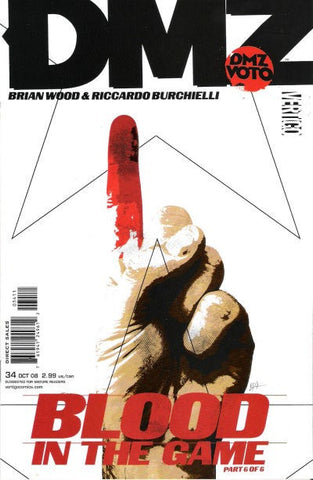 DMZ #34 by Vertigo Comics