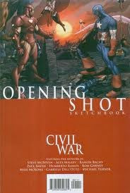 Civil War Opening Shot Sketchbook - 01