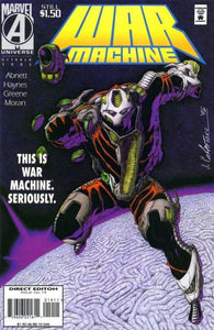 War Machine #19 by Marvel Comics