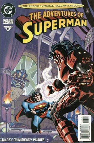 Adventures Of Superman #563 by DC Comics