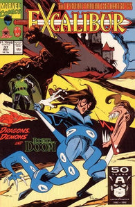 Excalibur #37 by Marvel Comics