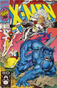 X-Men #1 by Marvel Comics - Beast Storm Cover