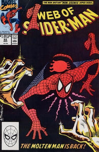 Web of Spider-Man #62 by Marvel Comics