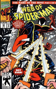 Web of Spider-man #85 by Marvel Comics