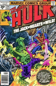 Incredible Hulk #214 by Marvel Comics