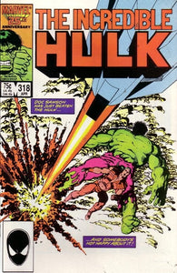 Incredible Hulk #318 by Marvel Comics