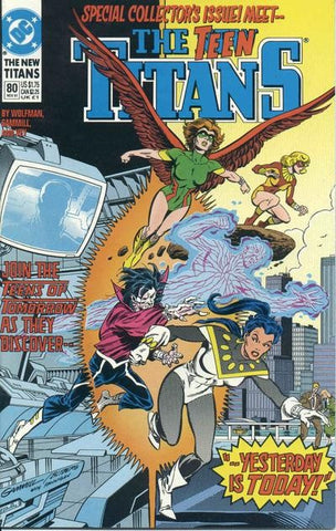 The New Teen Titans #80 by DC Comics