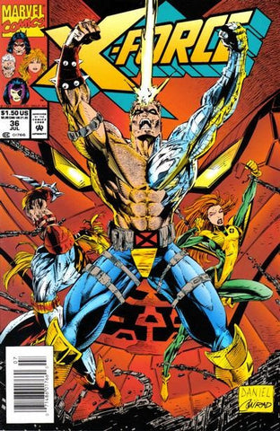 X-Force #36 by Marvel Comics