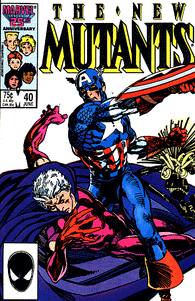 New Mutants #40 by Marvel Comics