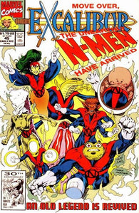 Excalibur #45 by Marvel Comics