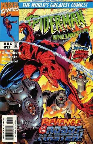 Spider-man Unlimited #17 by Marvel Comics