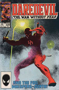 Daredevil #220 by Marvel Comics