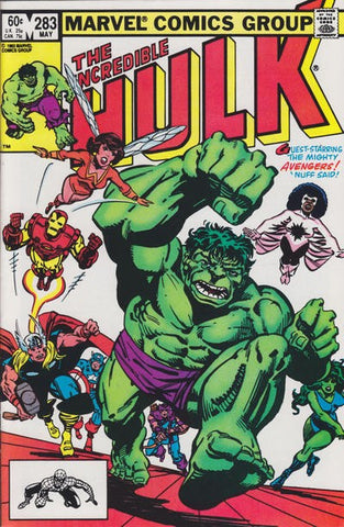Incredible Hulk #283 by Marvel Comics