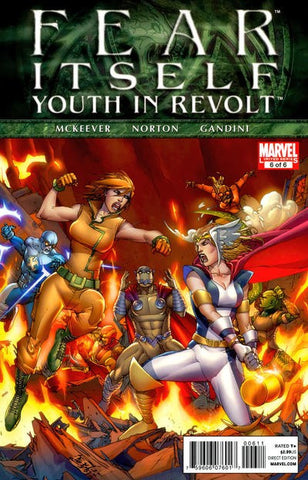 Fear Itself Youth in Revolt #6 by Marvel Comics