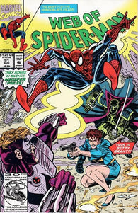 Web of Spider-man #91 by Marvel Comics