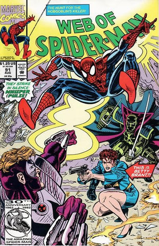 Web of Spider-man #91 by Marvel Comics