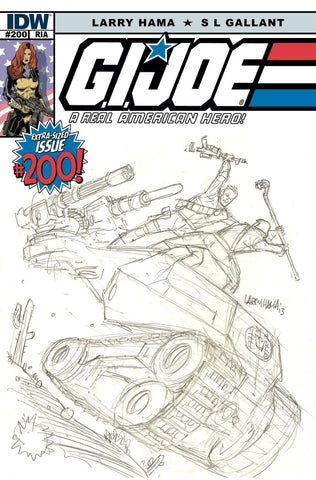 G.I. Joe Real American Hero #200 by IDW Comics