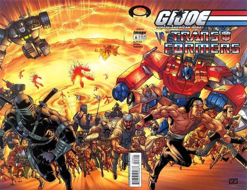 G.I. Joe VS Transformers #6 by Image Comics