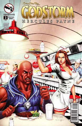 Godstorm Hercules Payne #3 by Zenescope Comics