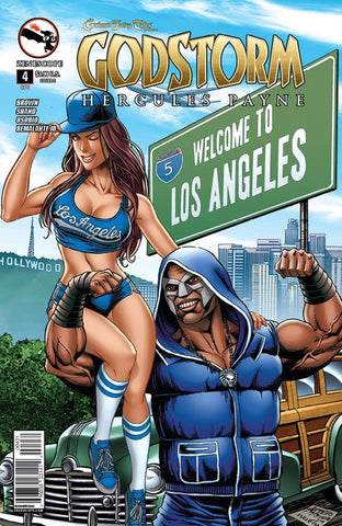 Godstorm Hercules Payne #4 by Zenescope Comics