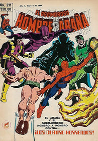 Hombre Arana #211 by Marvel Comics - Fine