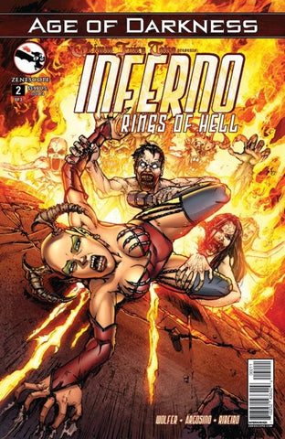 Grimm Fairy Tales Inferno Rings Of Hell #2 by Zenescope Comics