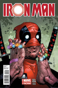 Iron Man #23 by Marvel Comics - Deadpool