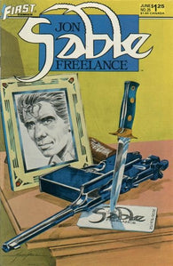 Jon Sable Freelance #25 by First Comics