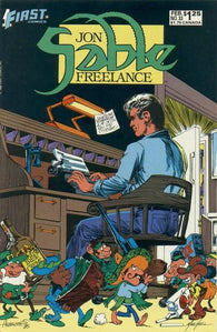 Jon Sable Freelance #33 by First Comics