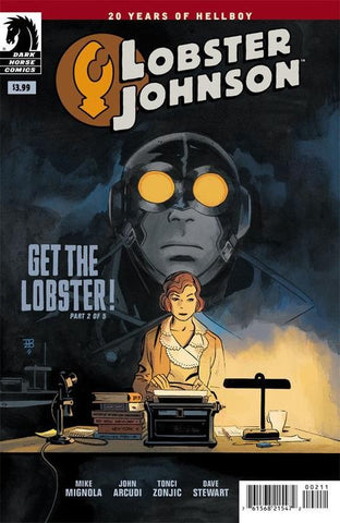 Lobster Johnson-Lobster Johnson Get The Lobster #2 by Dark Hose Comics