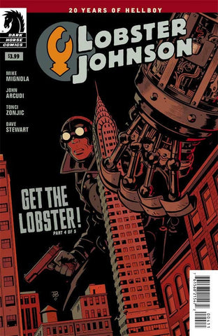 Lobster Johnson Lobster Johnson Get The Lobster #4 by Dark Hose Comics