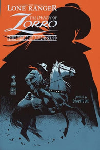 Lone Ranger Death Of Zorro #3 by Dynamite Comics