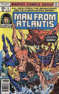 Man From Atlantis #5 by Marvel Comics