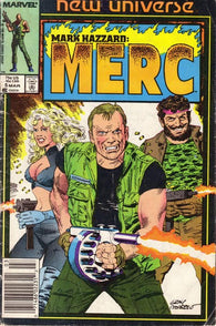 Mark Hazzard Merc #5 by Marvel Comics  - New Universe