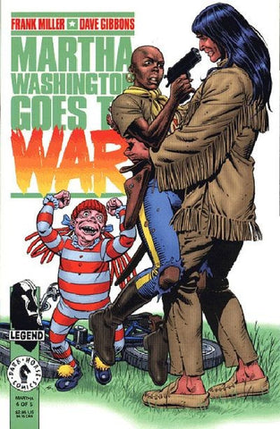 Martha Washington Goes To War #4 by Dark Horse Comics