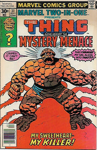 Marvel Two In One #31 by Marvel Comics - Fine 