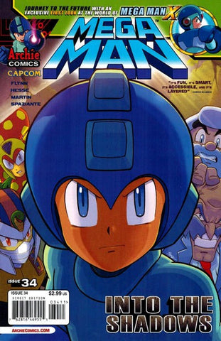 Mega Man #34 by Archie Comics