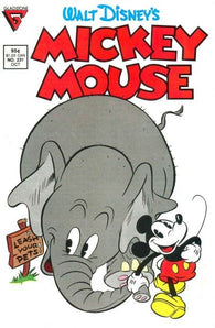 Mickey Mouse #231 by Disney Comics