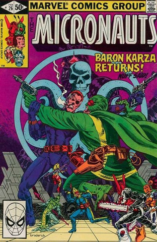 Micronauts #26 by Marvel Comics