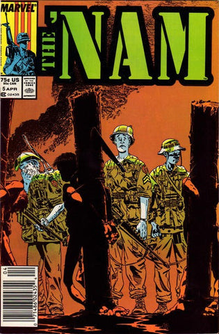 The Nam #5 by Marvel Comics