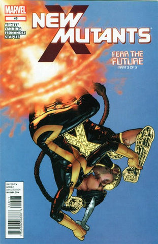 New Mutants #46 by Marvel Comics